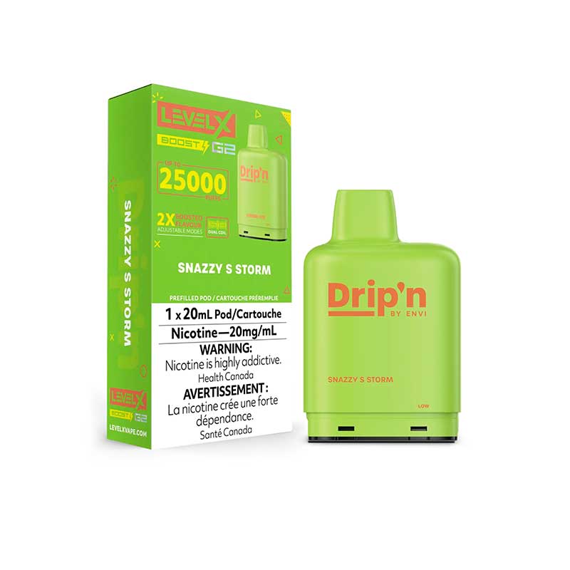 Level X Drip'n Boost G2 Pod - Snazzy S Storm