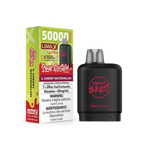Level X G2 Ultra Pod - Flavour Beast - Gushin S. Cherry Watermelon (ON) - Bay Vape