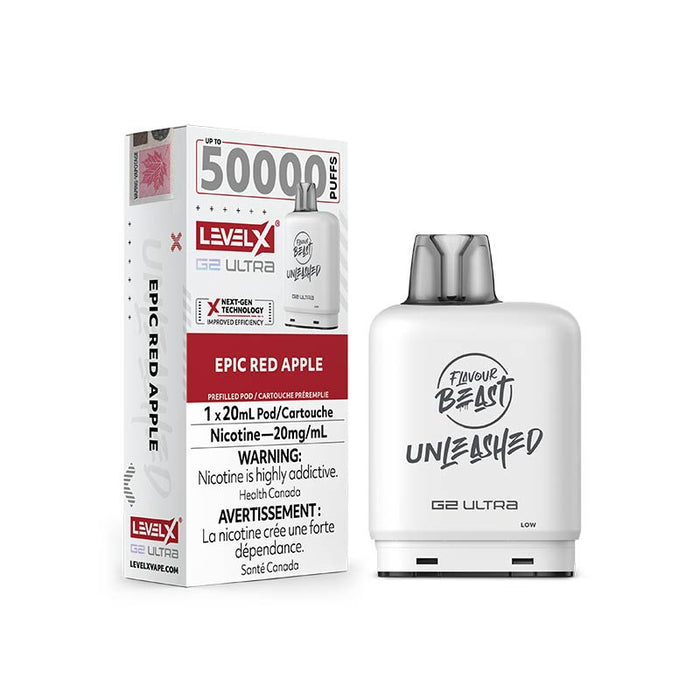 Level X G2 Ultra Pod - Unleashed - Epic Red Apple