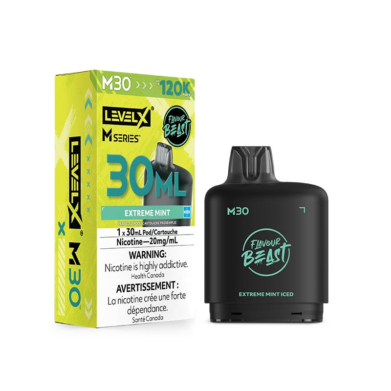 Level X M Series Pod - Flavour Beast - Extreme Mint Iced (ON)