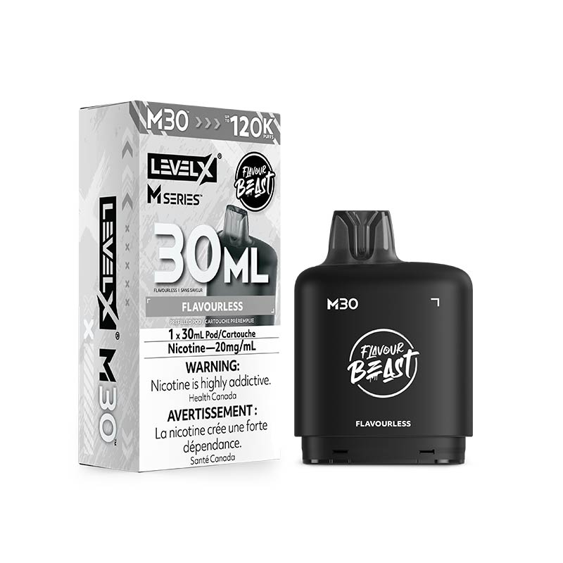 Level X M Series Pod - Flavour Beast - Flavourless