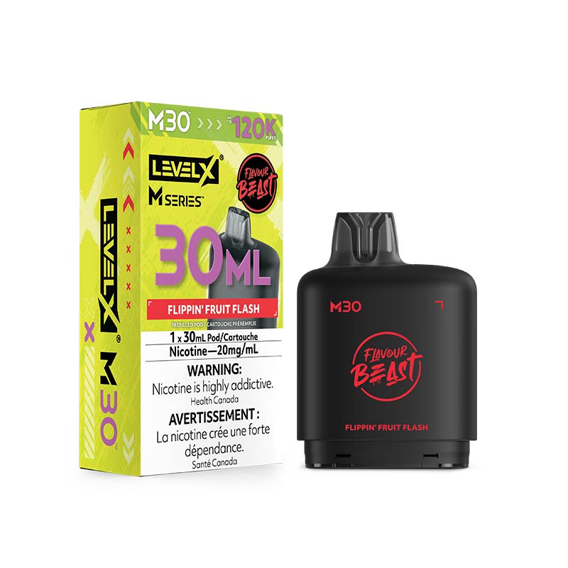 Level X M Series Pod - Flavour Beast - Flippin' Fruit Flash (ON)