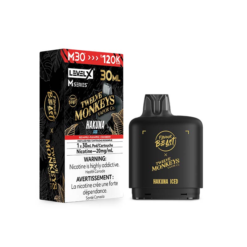 Level X M Series Pod - Flavour Beast - Hakuna Iced