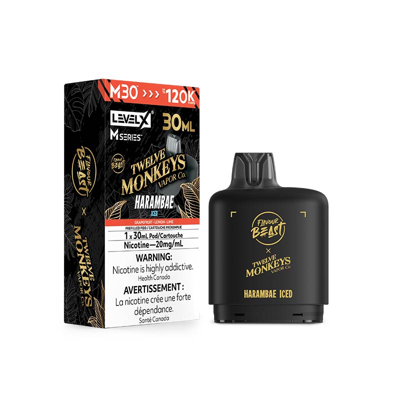 Level X M Series Pod - Flavour Beast - Harambae Iced (AB)