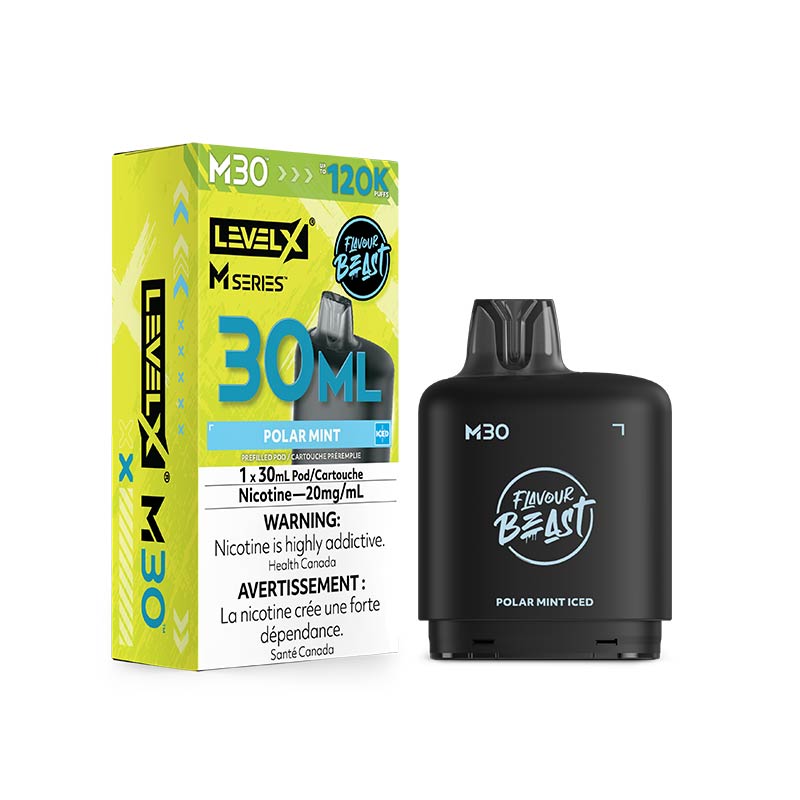 Level X M Series Pod - Flavour Beast - Polar Mint Iced (MB)