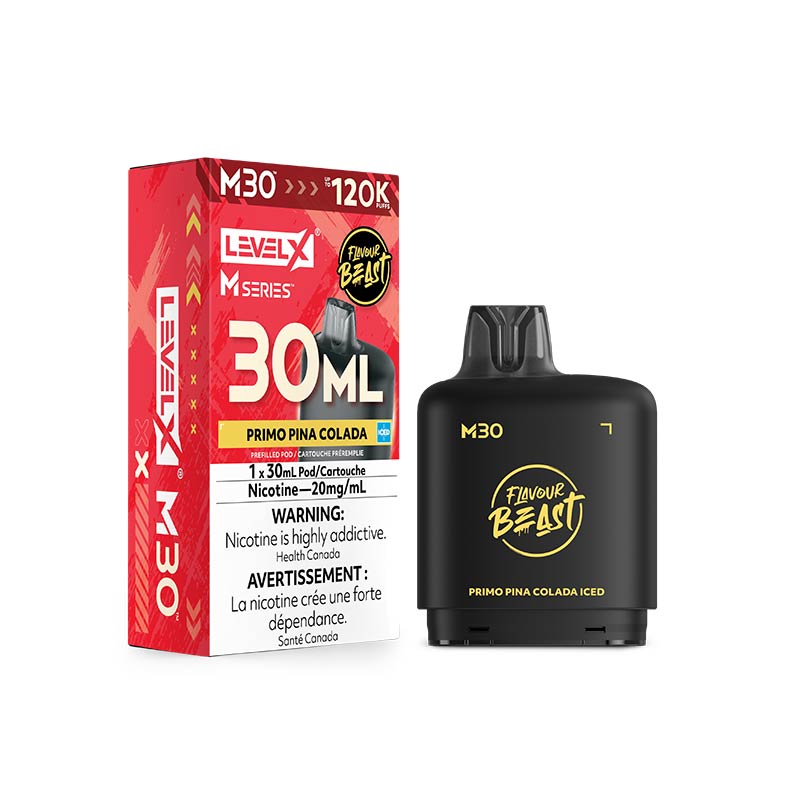 Level X M Series Pod - Flavour Beast - Primo Pina Colada Iced