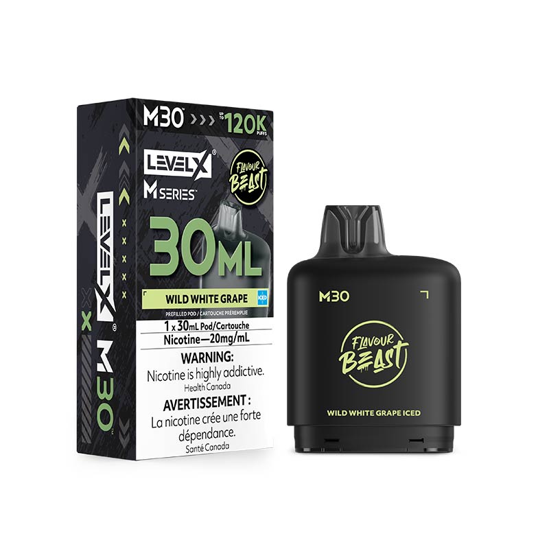 Level X M Series Pod - Flavour Beast - Wild White Grape Iced (MB)