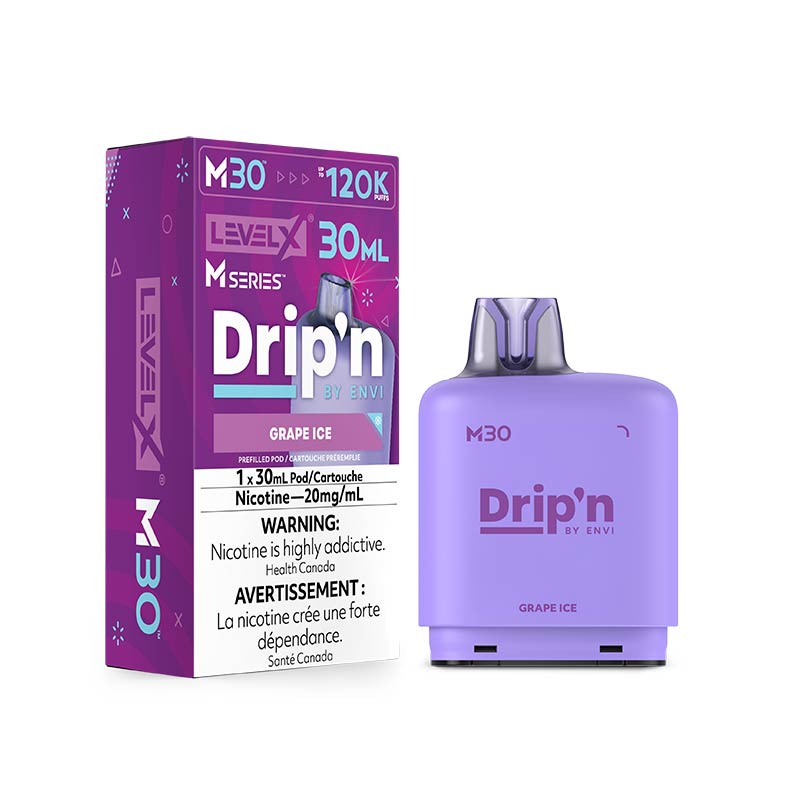 Level X M30 Pod - Drip'n - Grape Ice (MB) - Bay Vape