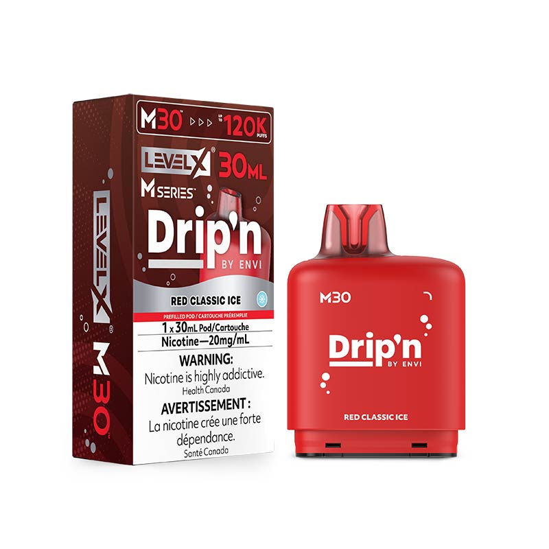 Level X M30 Pod - Drip'n - Red Classic Ice (MB) - Bay Vape