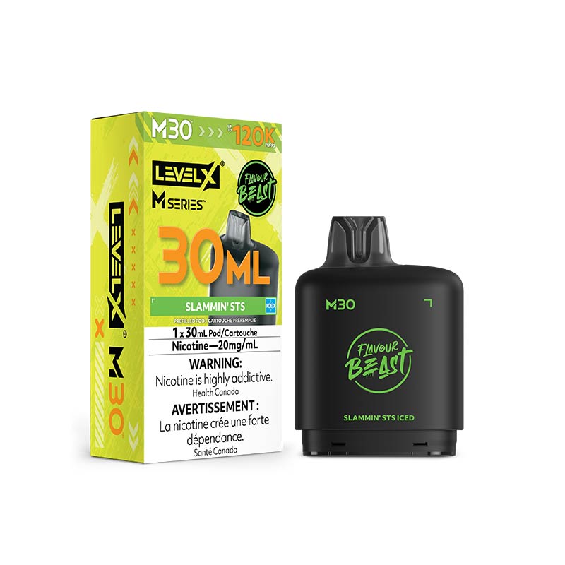 Level X M30 Pod - Flavour Beast - Slammin' STS Iced (MB) - Bay Vape