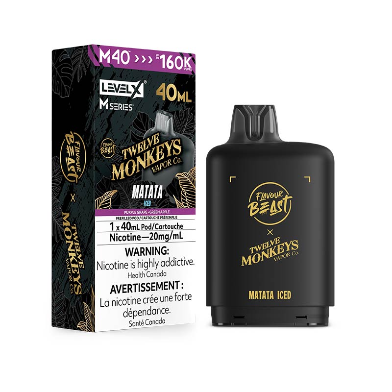 Pod Série M Level X - Flavour Beast - Matata Glacé (ON)