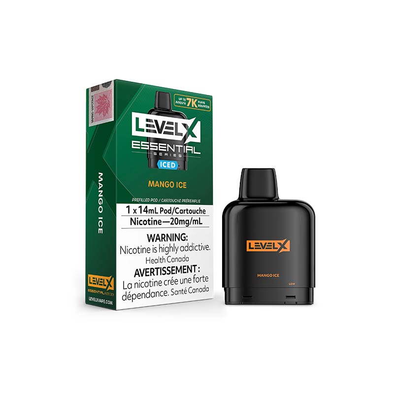 Level X Pod Essential Series - Mango Ice - Bay Vape Canada