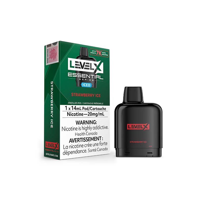 Level X Pod Essential Series - Strawberry Ice