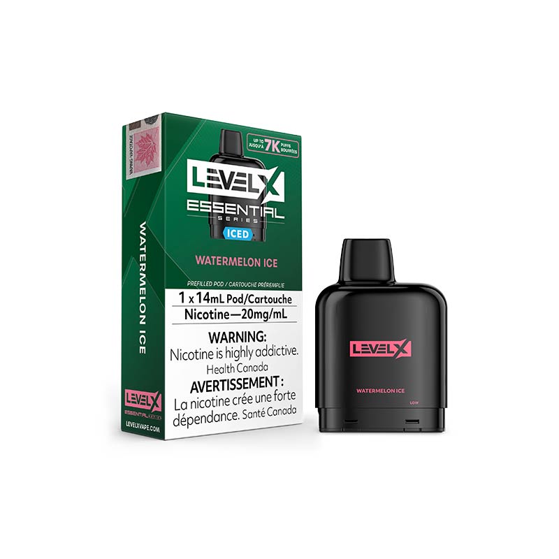 Level X Pod Essential Series - Watermelon Ice - Bay Vape Canada