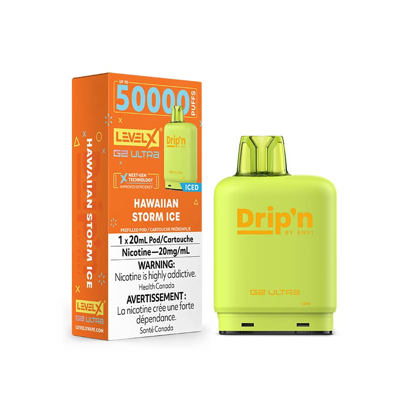 Level X Drip'n G2 Ultra Pod - Hawaiian Storm Ice (MB) - Bay Vape
