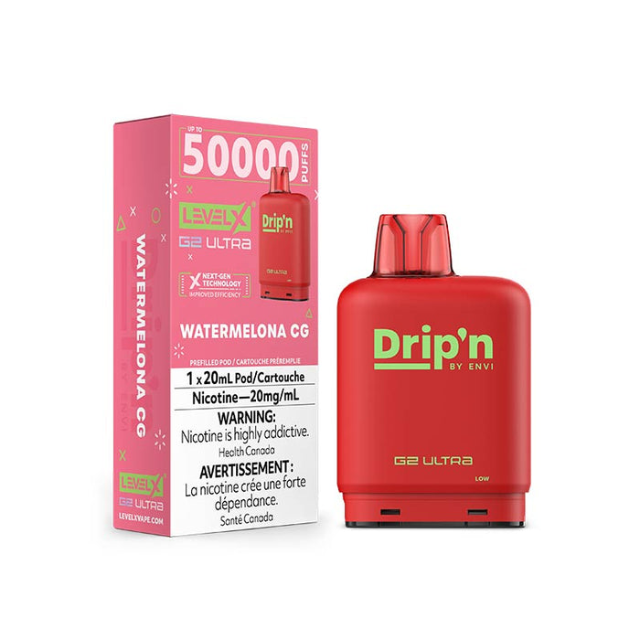 Level X Drip'n G2 Ultra Pod - Watermelona CG (ON)