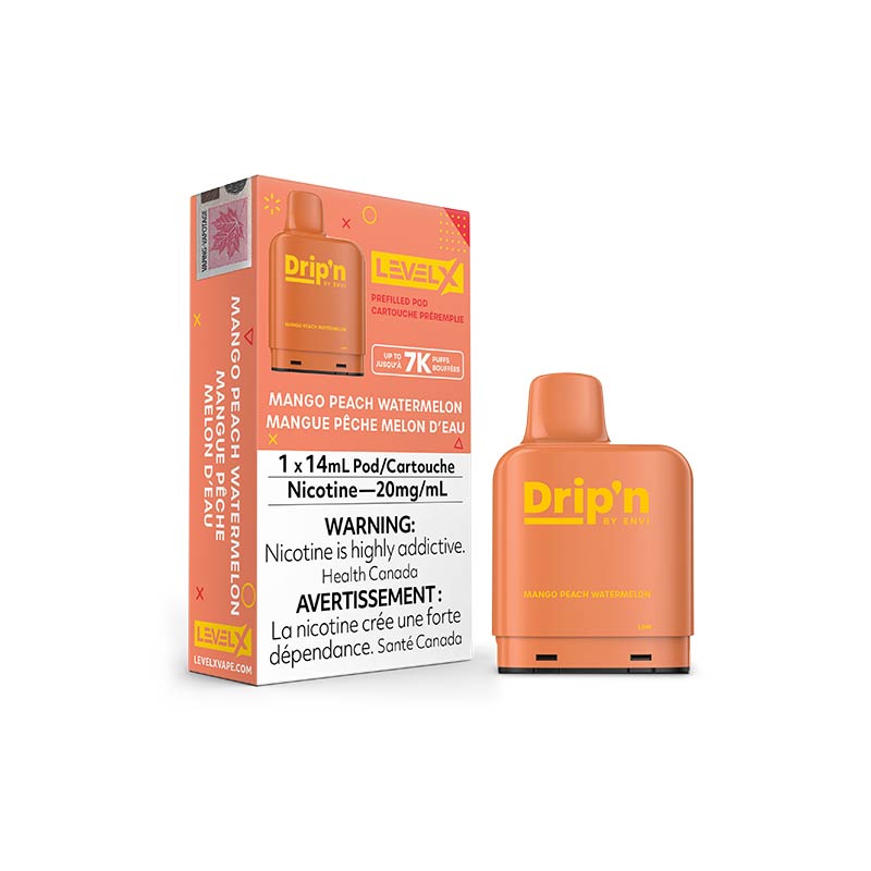Level X Drip'n Pod - Mango Peach Watermelon - Bay Vape Canada
