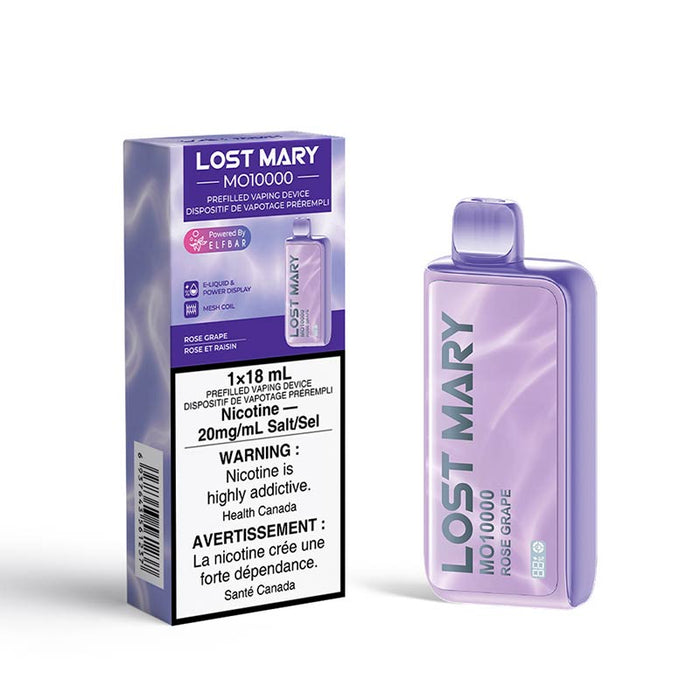 Lost Mary MO10000 Jetable - Raisin Rose