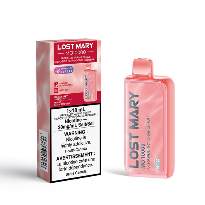 Lost Mary MO10000 Jetable - Fraise Pamplemousse