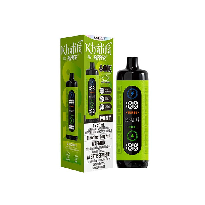 Khalifa Bar By Ripper 60K Disposable - Mint