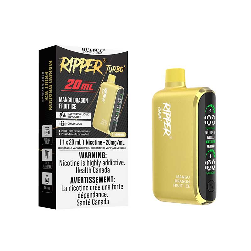 Ripper Turbo 3 30K Disposable - Mango Dragon Fruit Ice