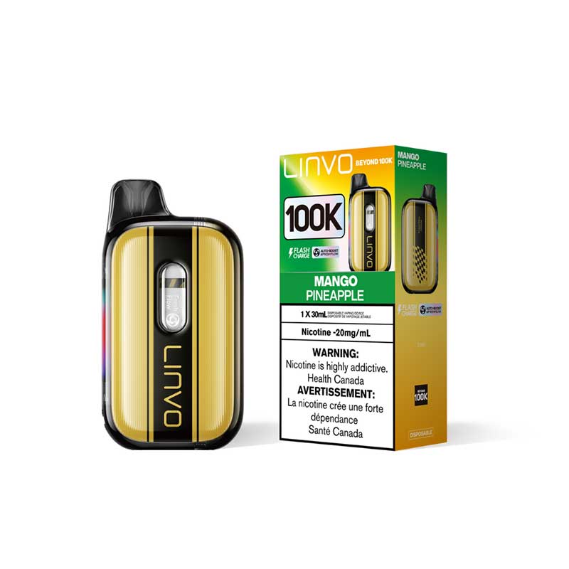 LINVO Beyond 100K Disposable - Mango Pineapple - Bay Vape
