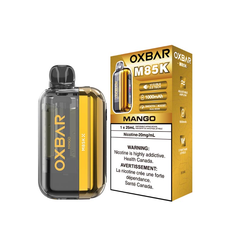 OXBAR M85K Disposable - Mango (ON) - Bay Vape