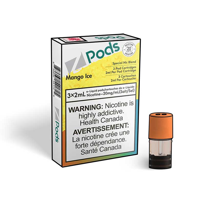 Z Pods - S Compatible - Mango Iced - Bay Vape Canada