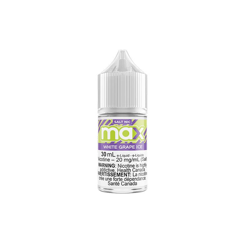 White Grape Ice Salt By MAX E-Juice - Bay Vape Canada