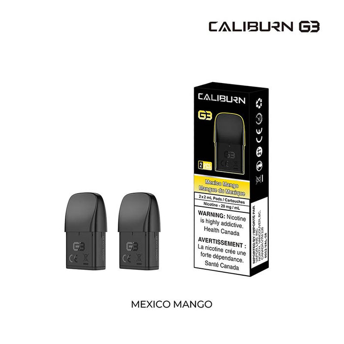 Caliburn G3 Pre-filled Pod - Mexico Mango