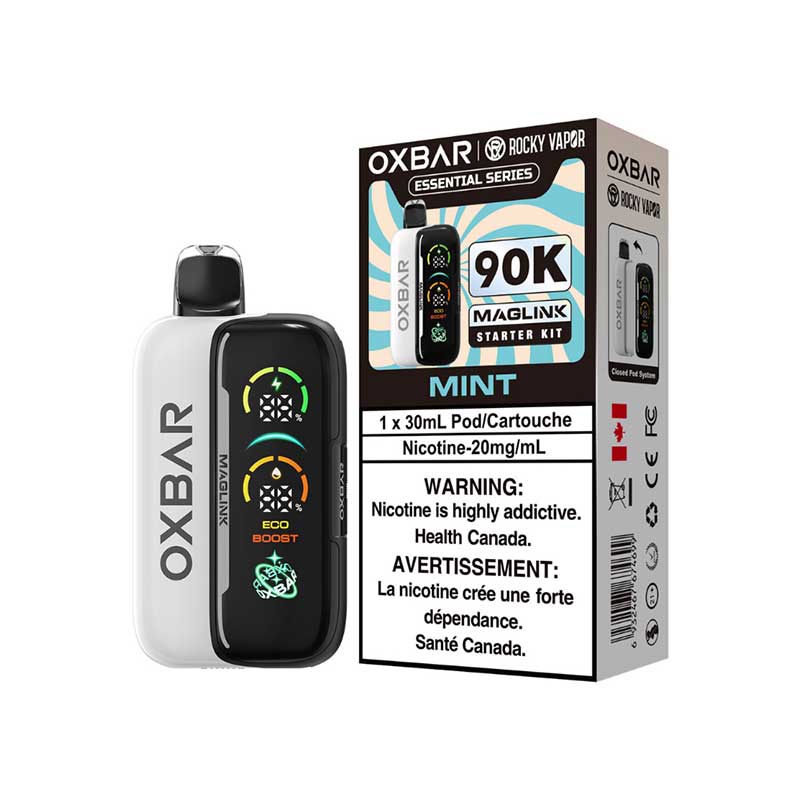 Oxbar Maglink Starter Kit - Essential Series - Mint (ON) - Bay Vape