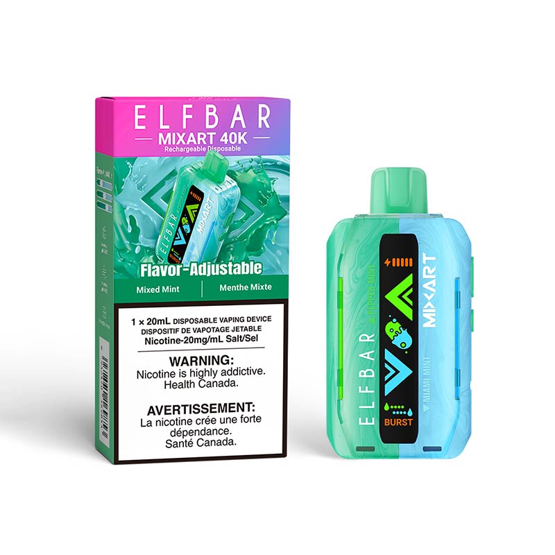ELF Bar MixArt 40K Disposable - Mixed Mint - Bay Vape