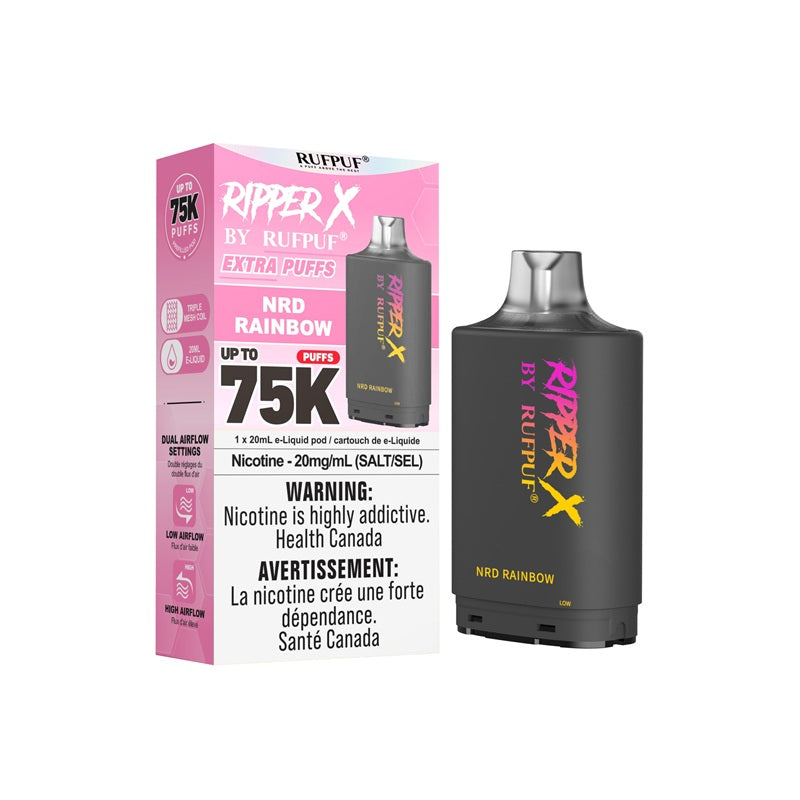 Ripper X Pod by Rufpuf 75K - N Rainbow (MB) - Bay Vape