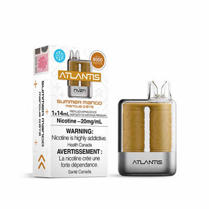 Atlantis by NVZN 8000 jetable - Mangue d'été