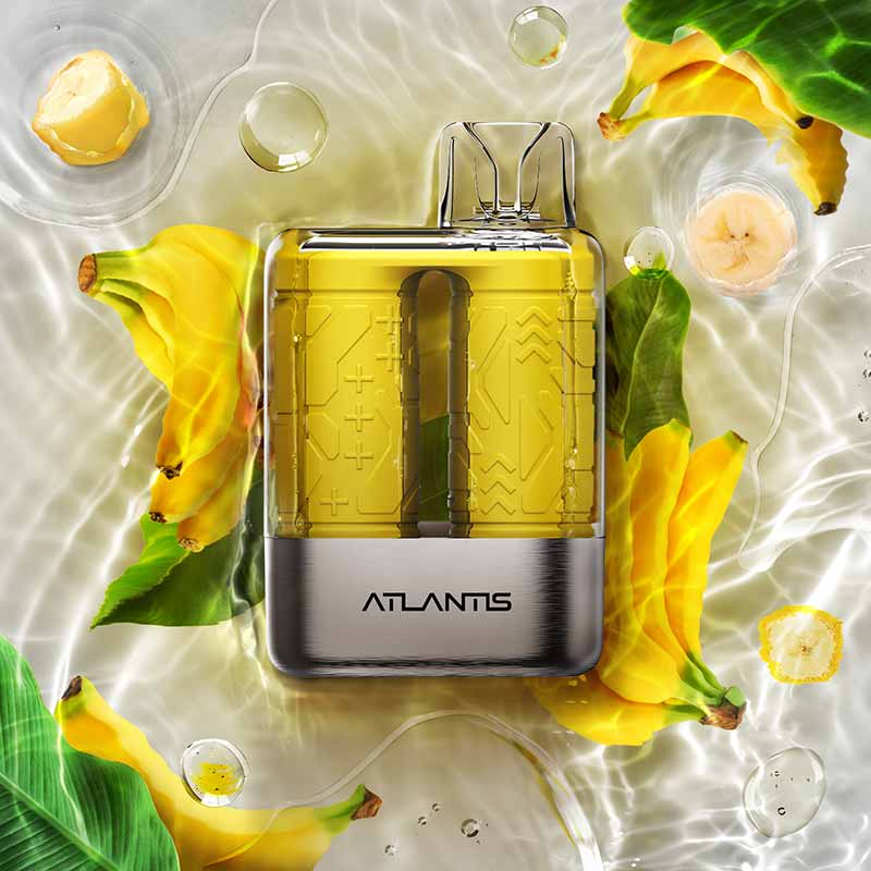 Atlantis by NVZN 8000 Disposable - Banana Bunch - Bay Vape Canada