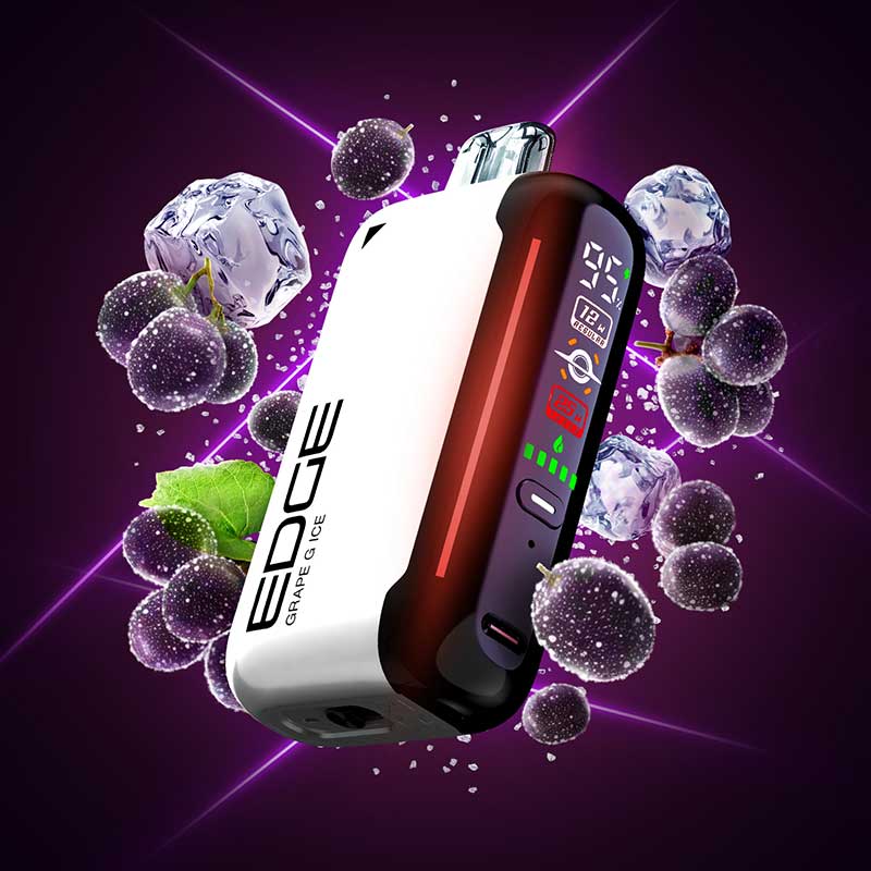 Edge by NVZN 20000 Disposable - Grape G Ice - Bay Vape Canada