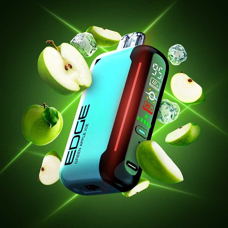 Edge by NVZN 20000 Disposable - Green Apple Ice - Bay Vape Canada