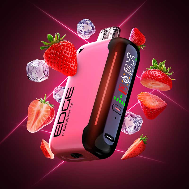 Edge by NVZN 20000 Disposable - Strawberry Ice - Bay Vape Canada