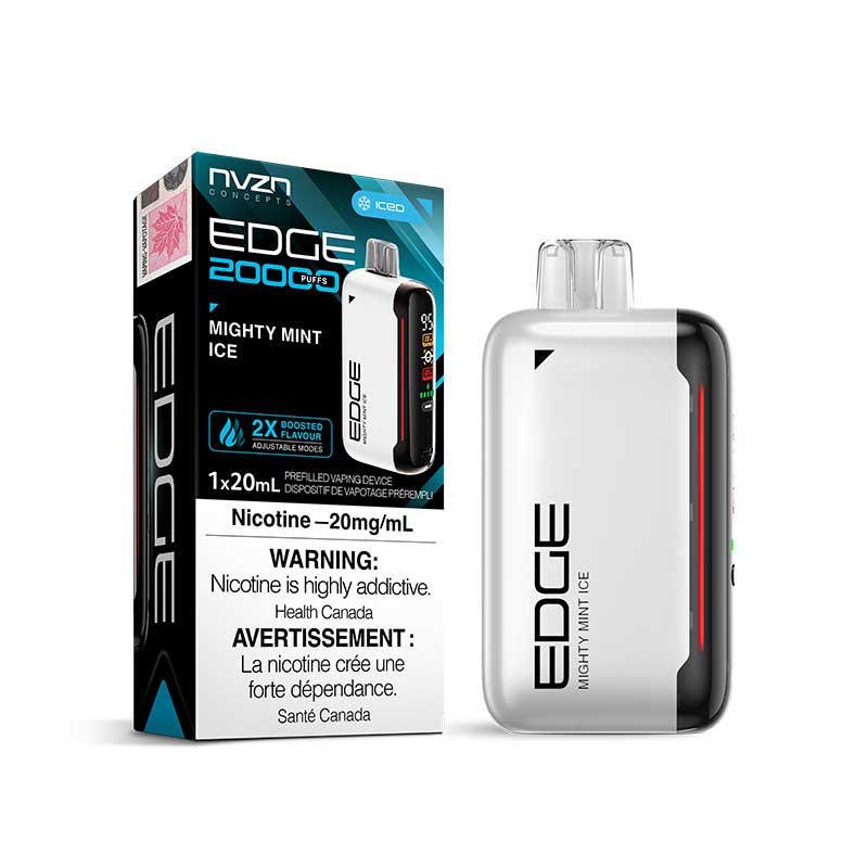Edge by NVZN 20000 Disposable - Mighty Mint Ice - Bay Vape Canada