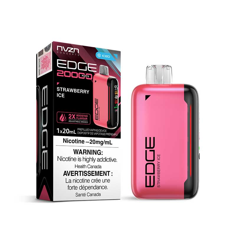 Edge by NVZN 20000 Disposable - Strawberry Ice - Bay Vape Canada