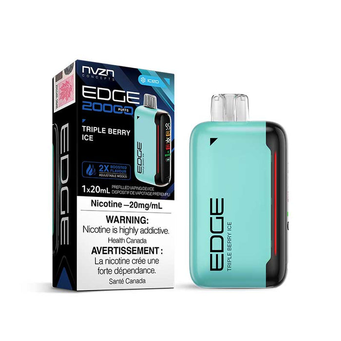 Edge by NVZN 20000 Disposable - Triple Berry Ice