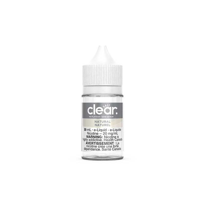 Natural By Clear E-Liquid (QC) - Bay Vape