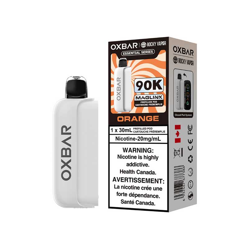 Oxbar Maglink Pre-Filled Pod - Essential Series - Orange (ON) - Bay Vape