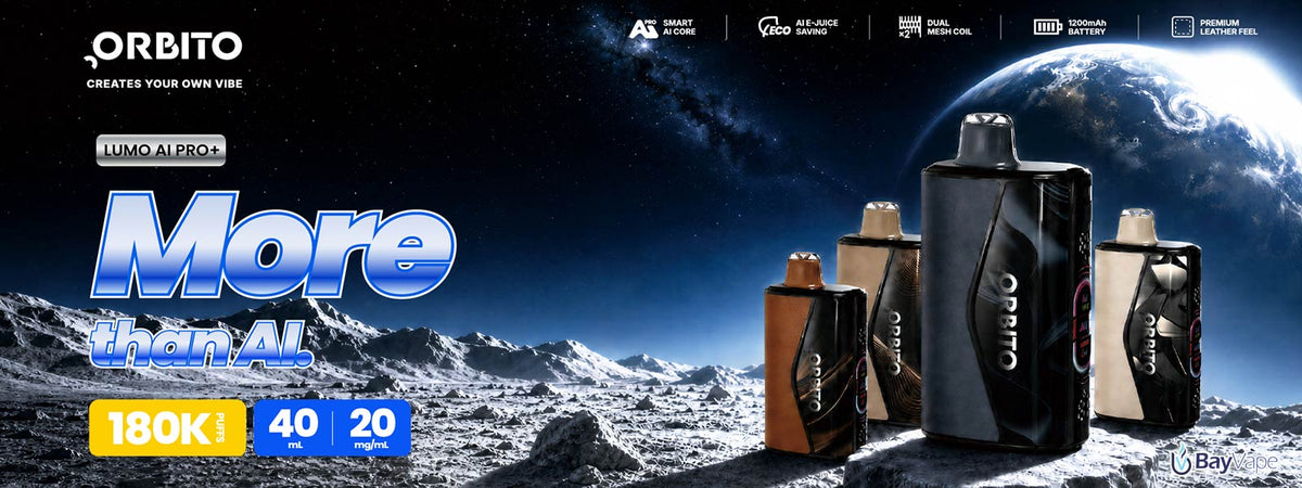 Orbito Lumo-AI Pro+ 180K Disposables - Bay Vape