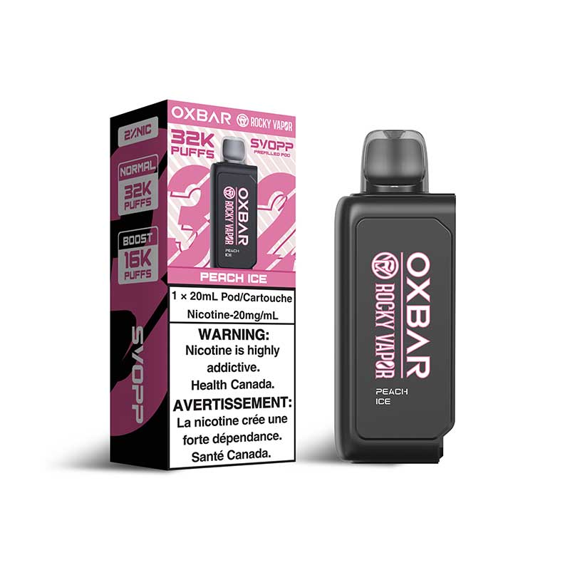 Oxbar Svopp 32K Pod - Peach Ice (ON) - Bay Vape