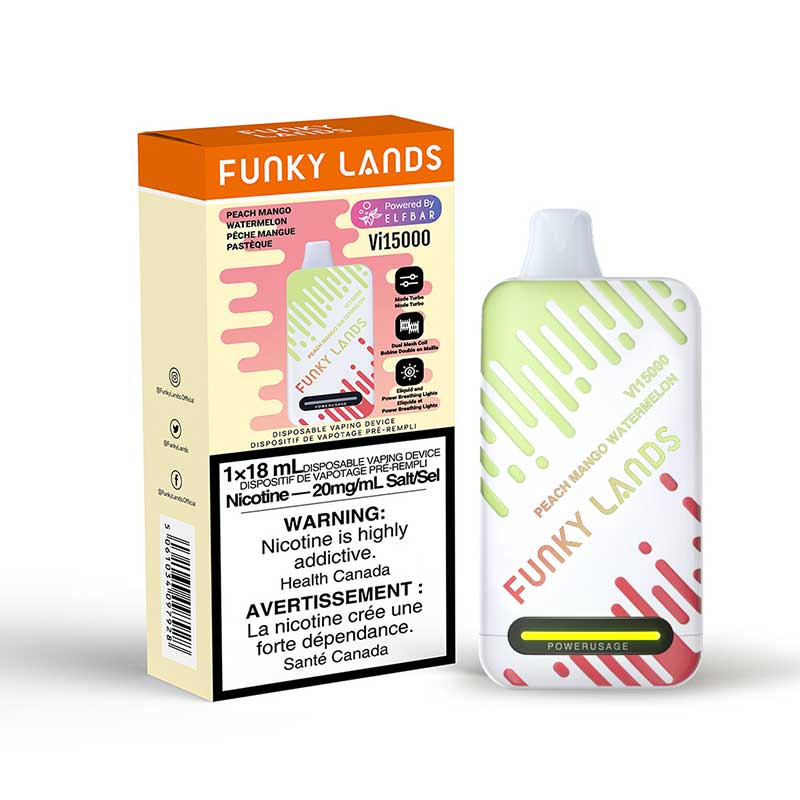 Funky Lands Vi15000 Disposable Vape - Bay Vape Canada