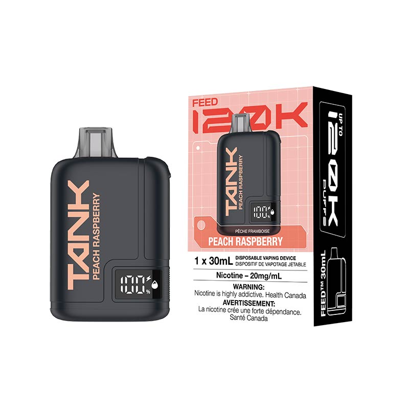 FEED Tank 120K Disposable - Peach Raspberry