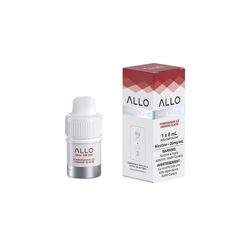 ALLO Ultra 10K Pod - Pomegranate Ice (ON) - Bay Vape
