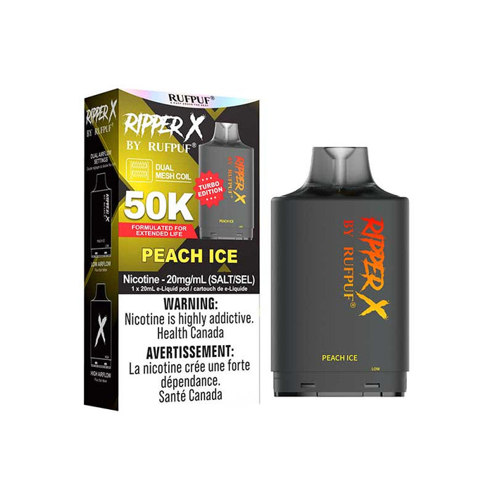 Ripper X Pod by Rufpuf 50K - Peach Ice