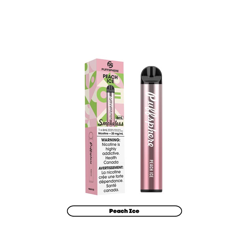 Puffsphere Smokeless - Peach Ice (ON) - Bay Vape